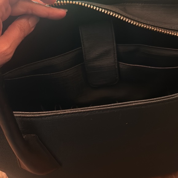 Dagne Dover Signature Legend Black Coated Canvas Large Tote - Picture 14 of 16